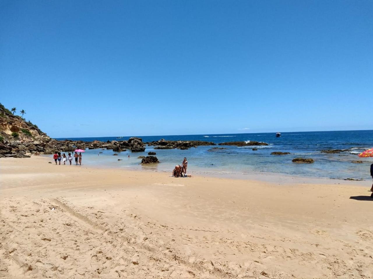 Pousada Da Praca Morro de Sao Paulo Bagian luar foto