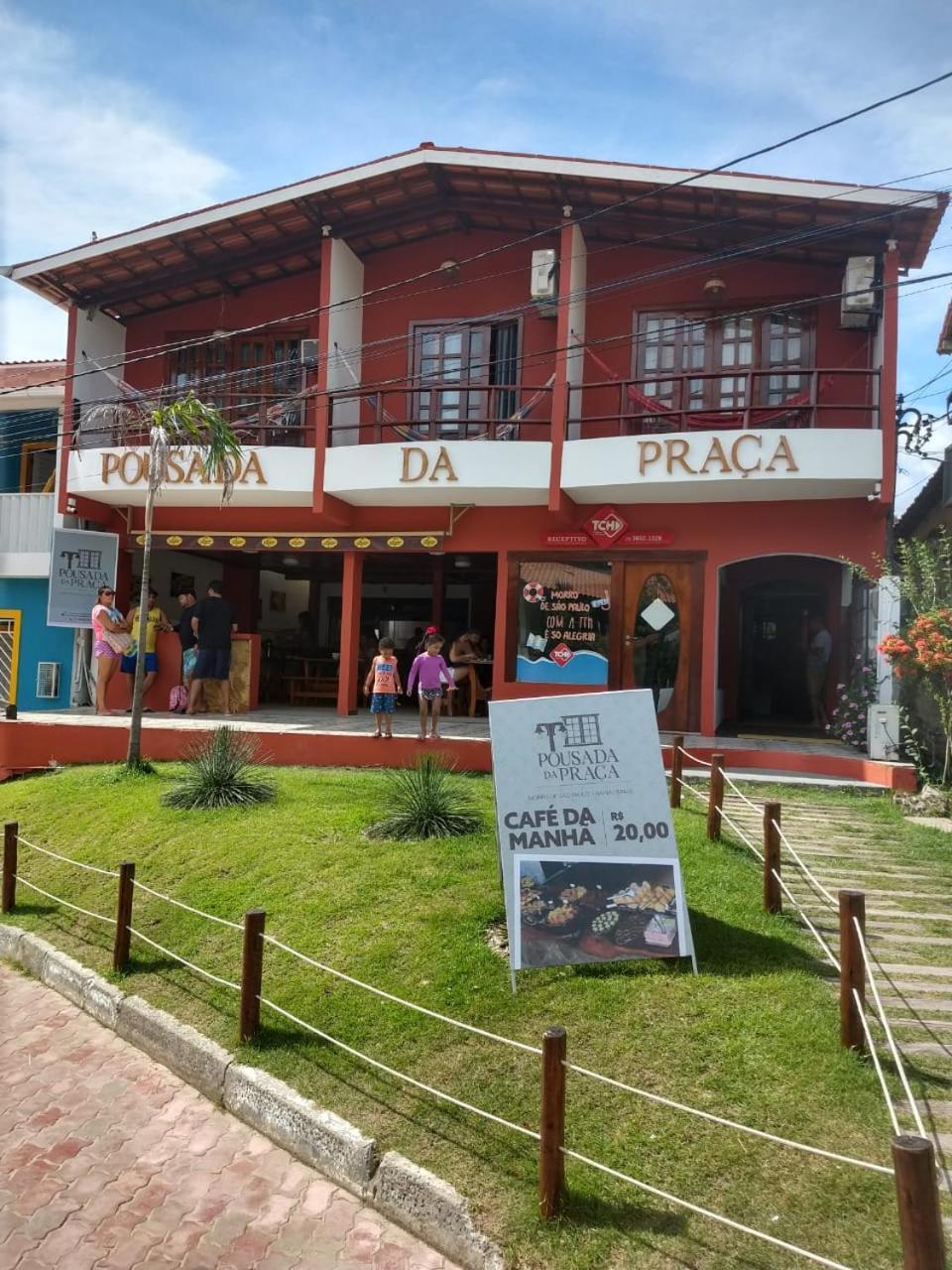Pousada Da Praca Morro de Sao Paulo Bagian luar foto